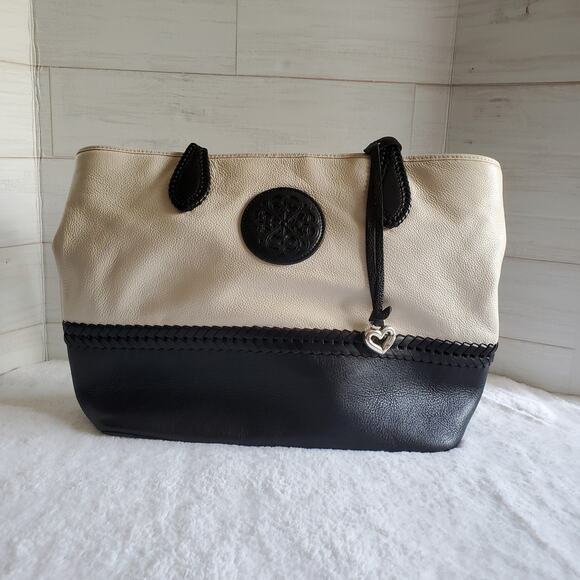 Brighton Julia Color Block Tote Bag Ferrara Collection Retired Read Description - Picture 1 of 12